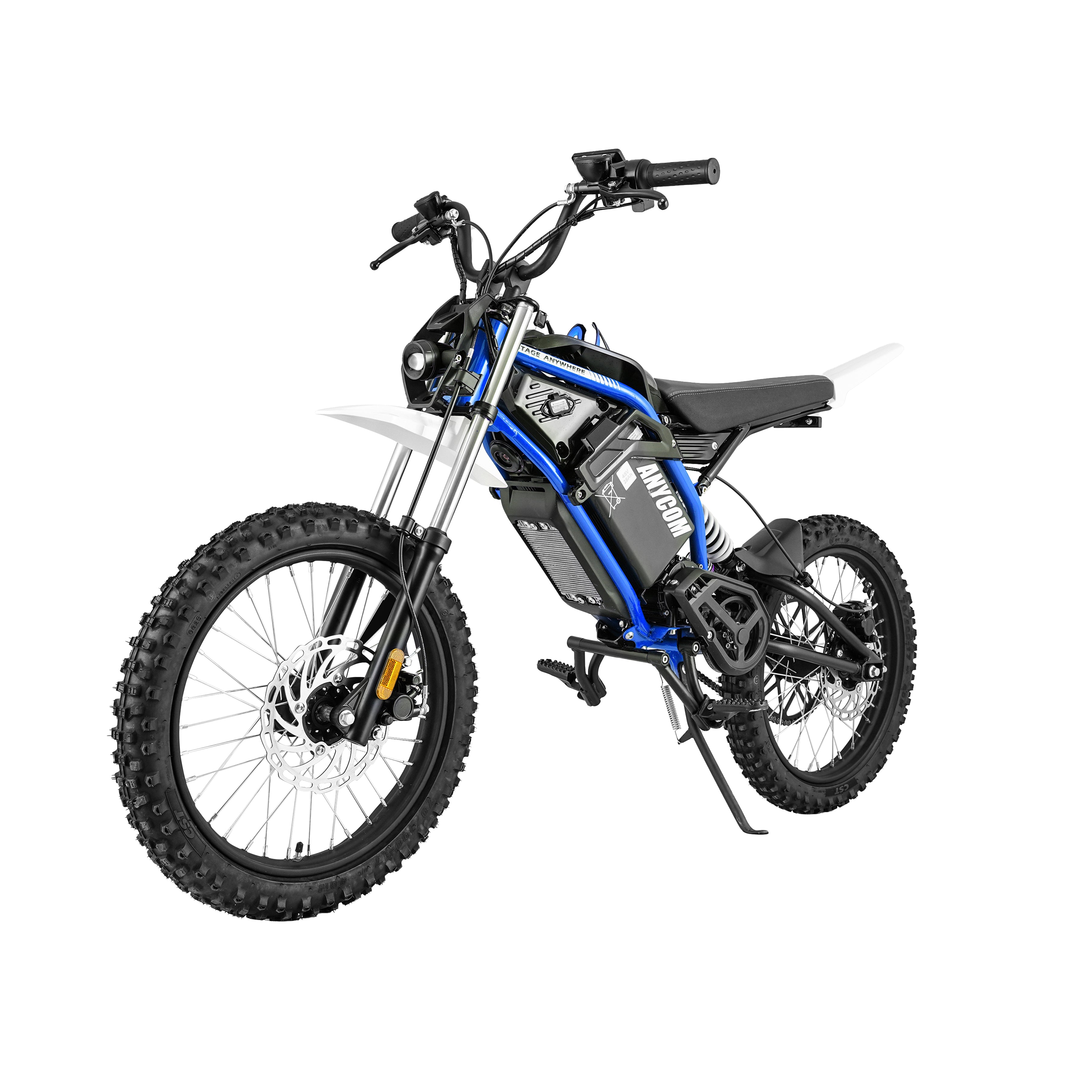 Anycom DB1 Mid-Drive Off-Road Electric Dirt Bike with pedal for All Ag