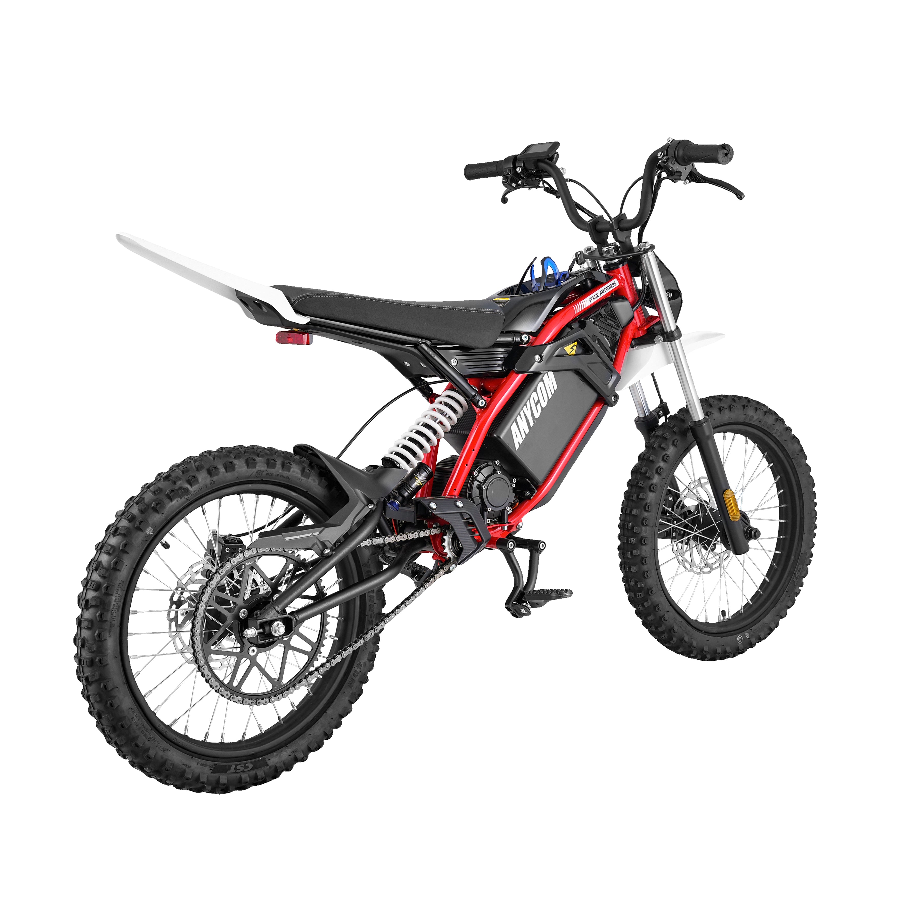Anycom DB1 Mid-Drive Off-Road Electric Dirt Bike with pedal for All Ag